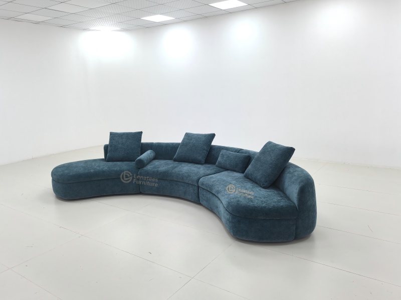 Usando tecido como poesia, o minimalismo é viciante - o centro suave da sala