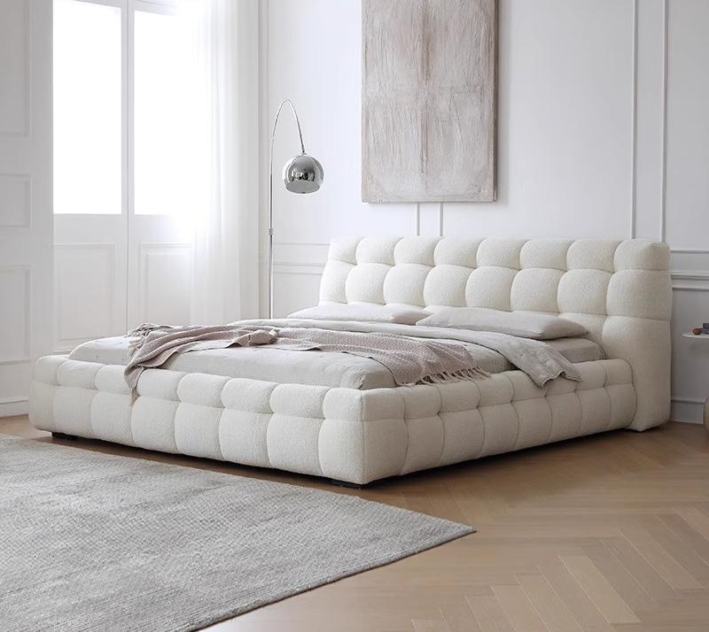 Cama de tecido de bolha