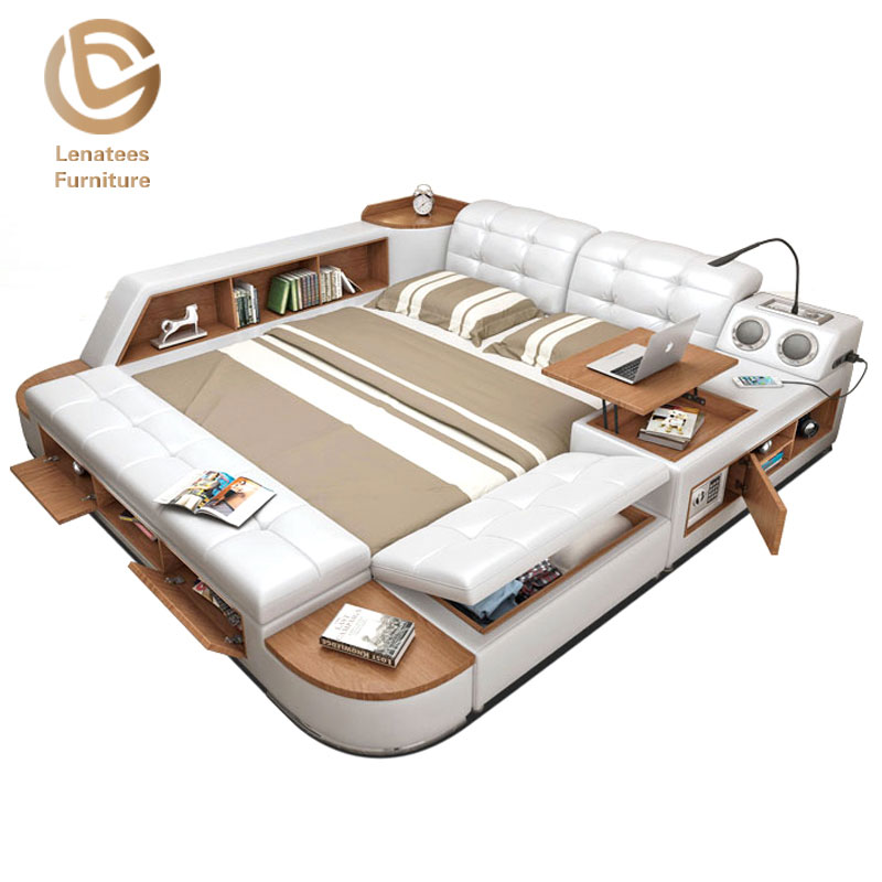 Cama inteligente com alto-falante Bluetooth