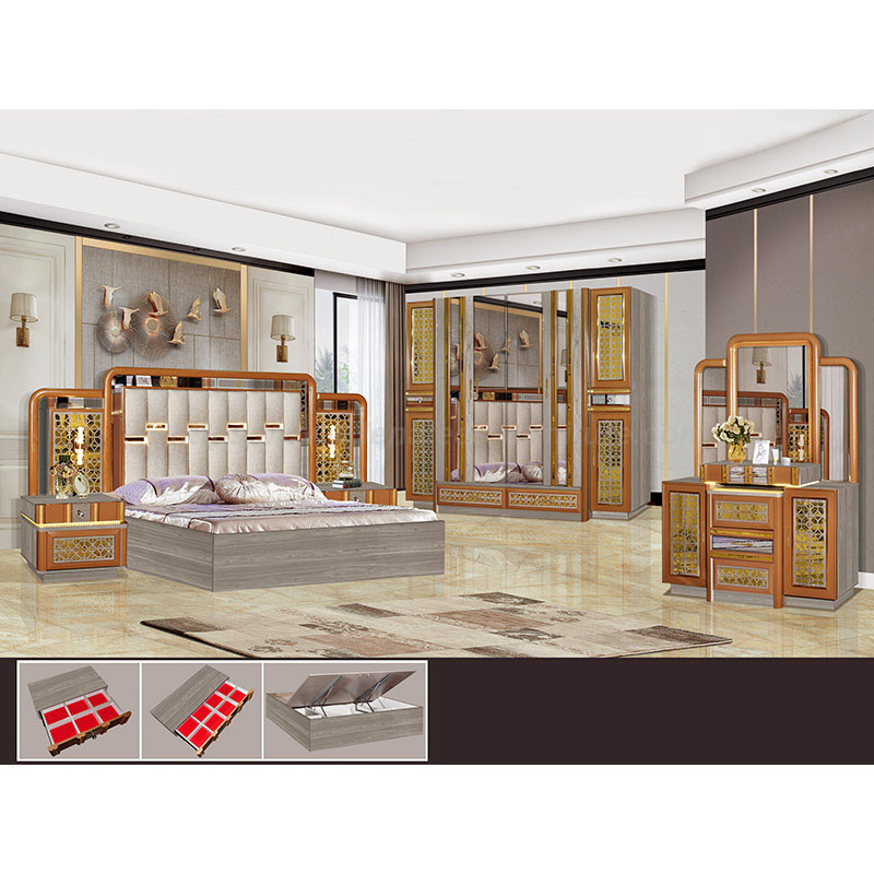 Conjunto de quartos de estilo moderno italiano