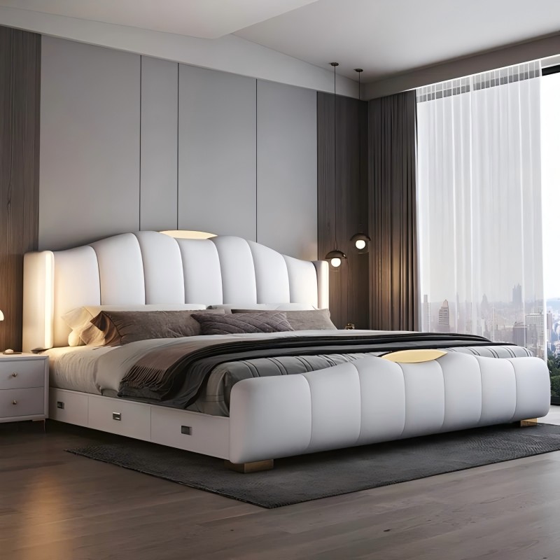 Cama moderna de luxo