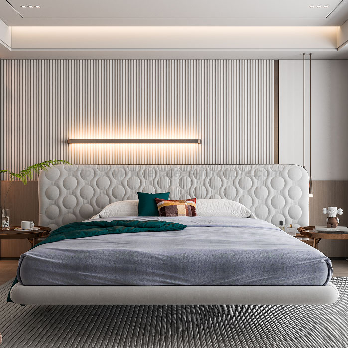 Cama de design moderno