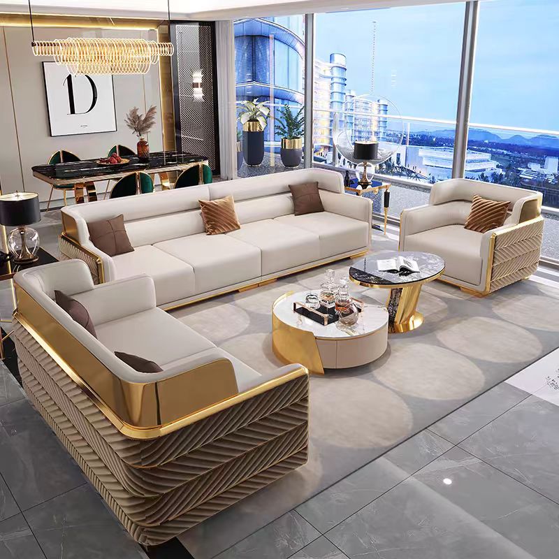 Sofá de luxo da luz modular | Defina livremente sua sala de estar italiana