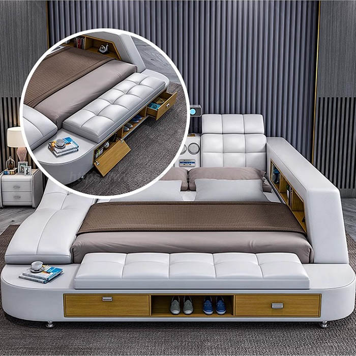 Mesa de massagem inteligente para o quarto
